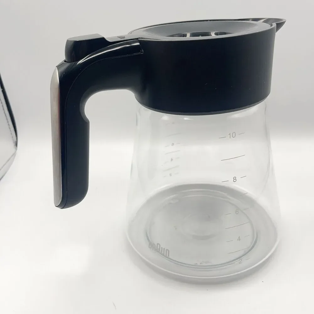 Braun MultiServe Replacement 10 Cup Glass Carafe KF9050 KF9070 KF9150 KF9170